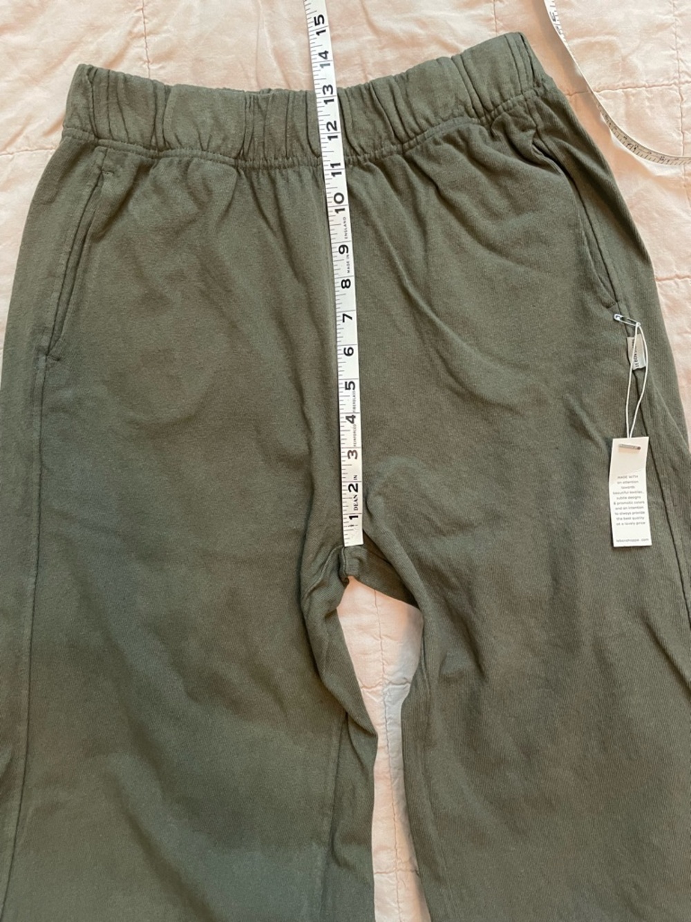 Le Bon Shoppe Balloon Pants in Olive size Large - Picture 6 of 8